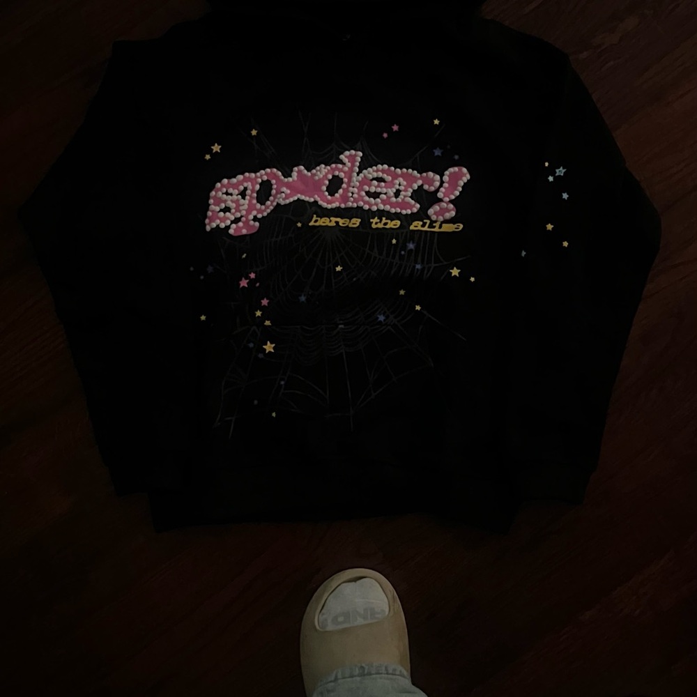 Spyder Black Graphic Hoodie
